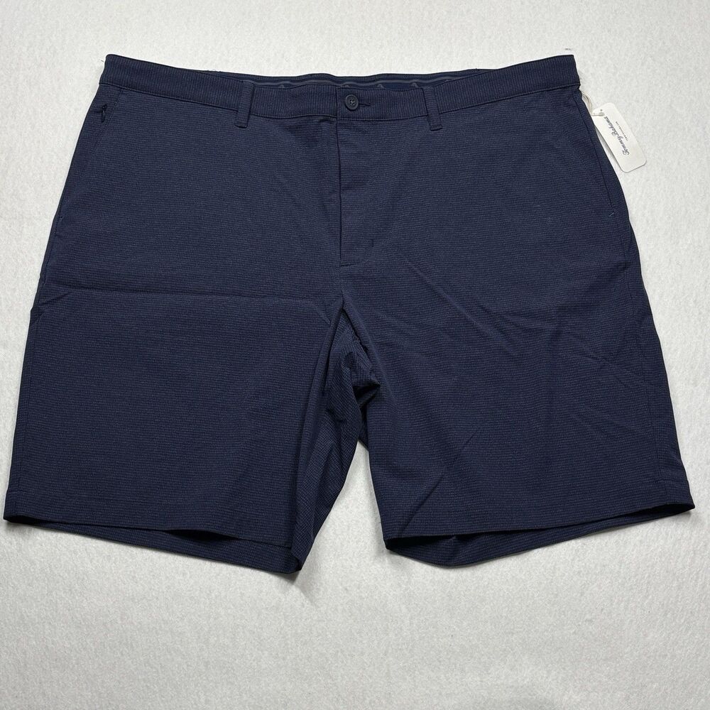 NWT Tommy Bahama Chip Shot Navy Blue Golf Shorts Size 44 MSRP $118